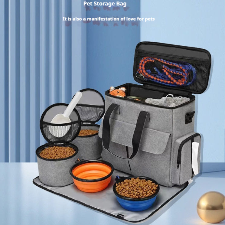 Pet travel bag kit